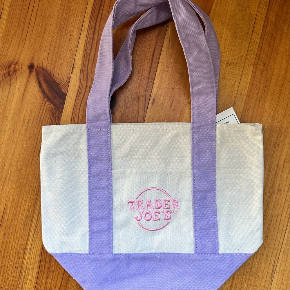 Purple Tote Bag Elegant and Spacious